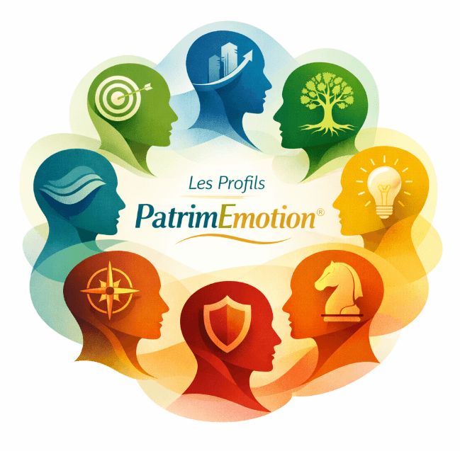 Rond des 8 profils PatrimEmotion